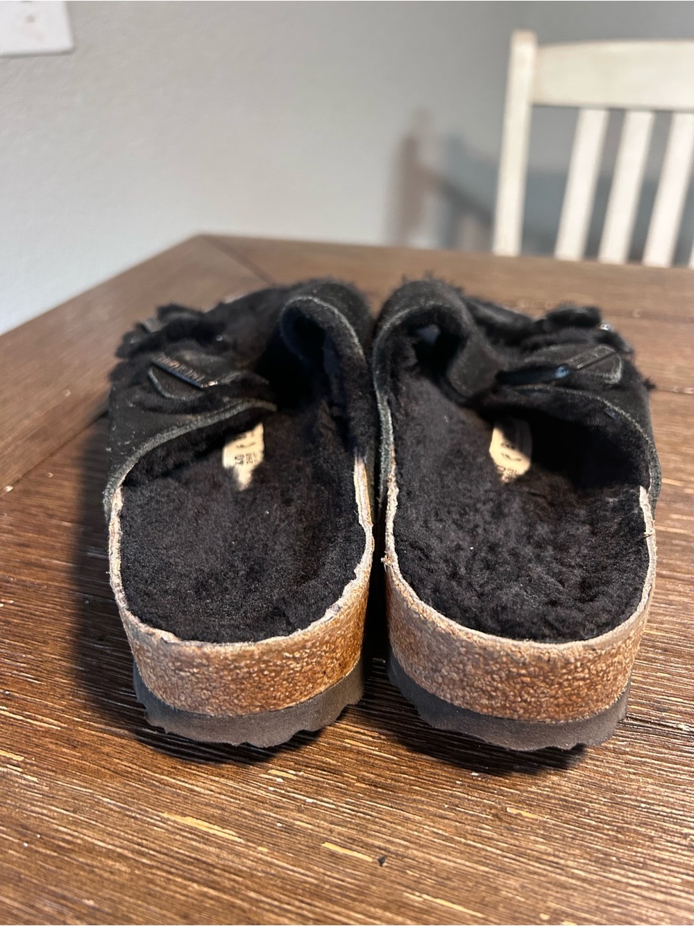 Birkenstock Arizona shearling size 40 or 9-9-5 - Picture 9 of 12